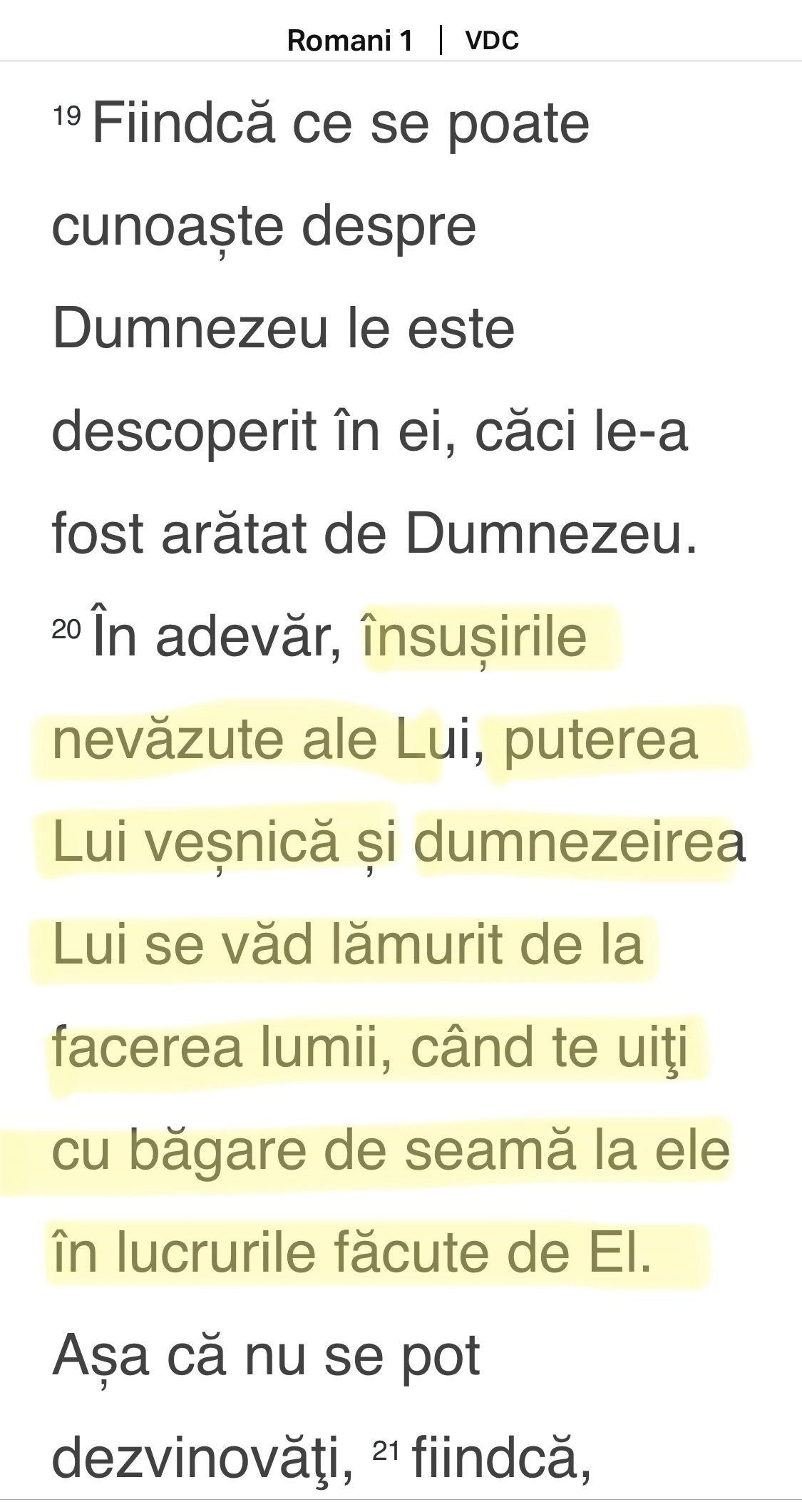Creația arată spre un Creator