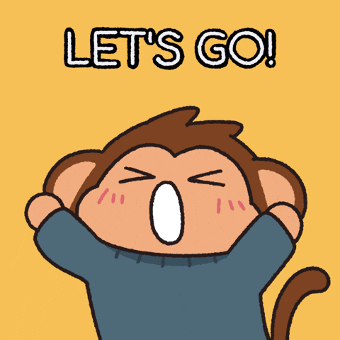 Excited Lets Go GIF by Chimpers Excited Lets Go GIF by Chimpers