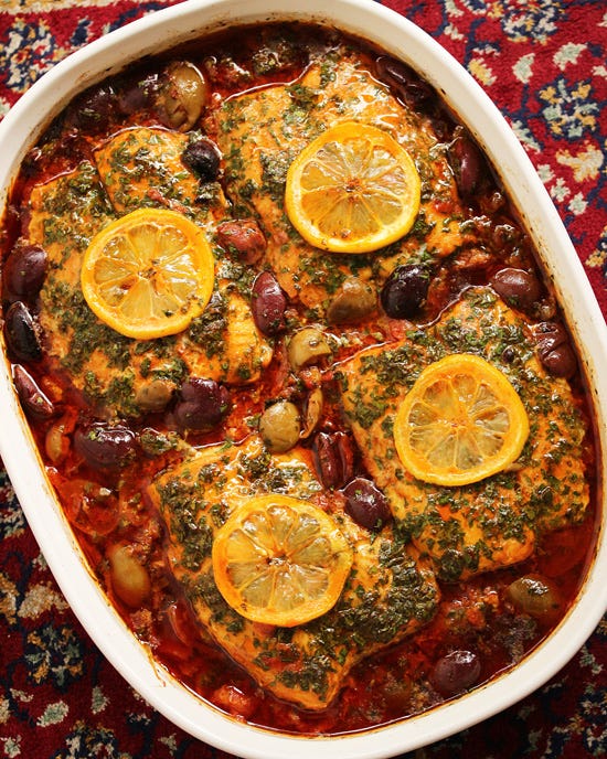 Moroccan Fish Tagine with Ginger & Saffron 11 Moroccan Fish Tagine with Ginger & Saffron 11