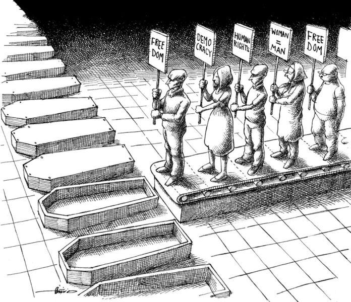 The Universal Declaration of Human Rights, 70 years later… - Cartooning for Peace The Universal Declaration of Human Rights, 70 years later… - Cartooning for Peace