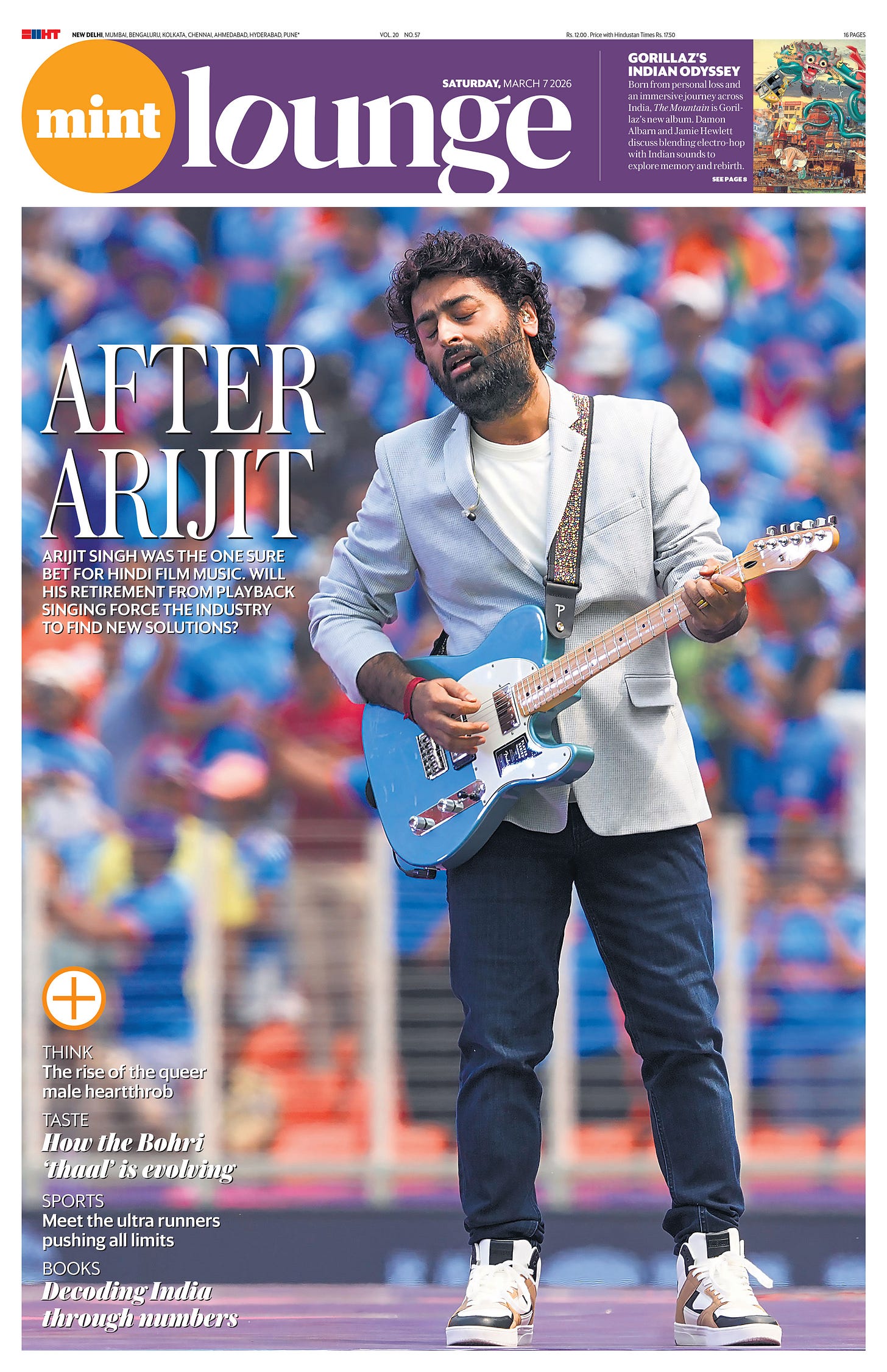 Saturday Feeling: Why Arijit Singh took a break from Hindi cinema and other  stories to read this weekend | Mint