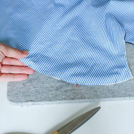 pin two fabric pieces together wrong sides facing pin two fabric pieces together wrong sides facing