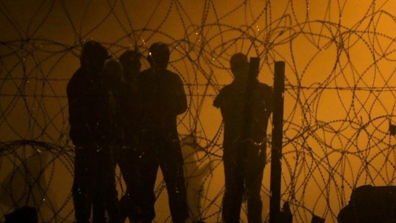 Immigrants wait during a 2023 dust storm to enter the United States in El Paso, Texas. New estimates show the nation’s population of undocumented immigrants increased from 11 million in the 2010s to as high as 15.8 million by mid-2024. (Photo by Corrie Boudreaux/Source NM). Immigrants wait during a 2023 dust storm to enter the United States in El Paso, Texas. New estimates show the nation’s population of undocumented immigrants increased from 11 million in the 2010s to as high as 15.8 million by mid-2024. (Photo by Corrie Boudreaux/Source NM).