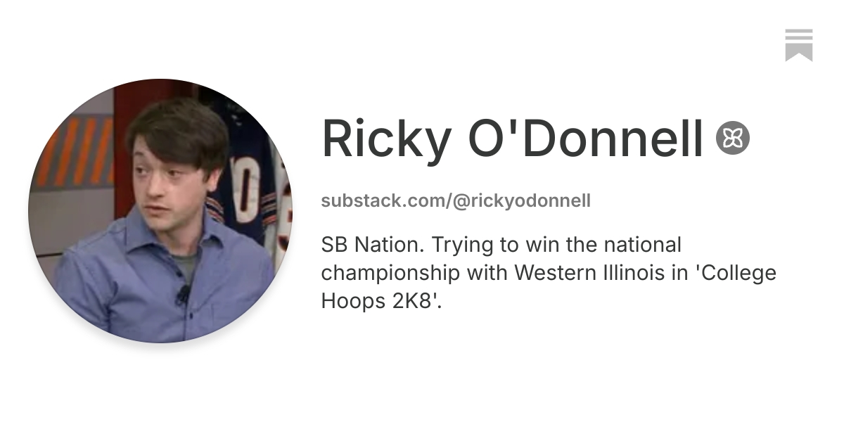Ricky O'Donnell | Substack