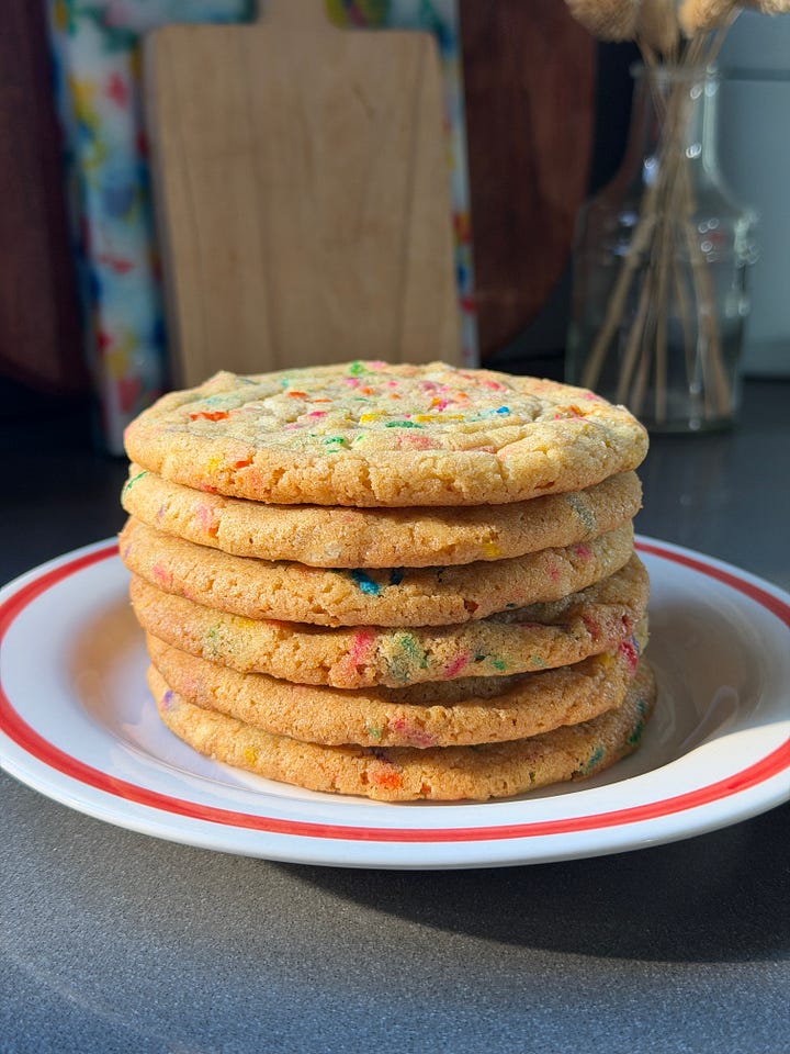 confetti birthday cookies recipe