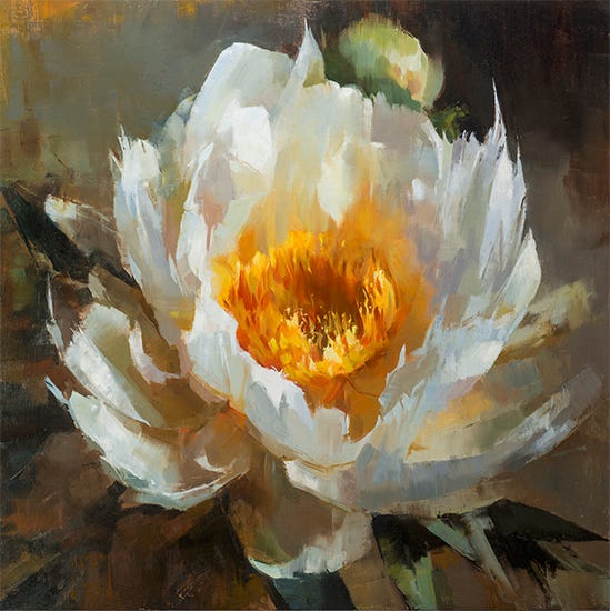 Forgiveness, 22 x 22", Oil, © Alex Kelly