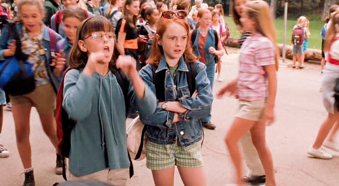 I'm Re-Obsessed with “The Parent Trap” and It's Giving Me Major Fashion  Inspo | by Gabby Parker Capes | Medium