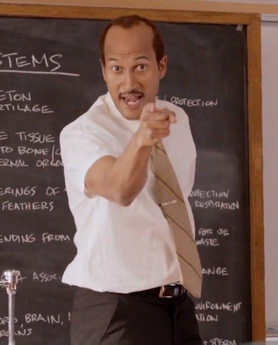 Watch yourself, A-A-ron...Key & Peele's SUBSTITUTE TEACHER is coming to the  big screen!