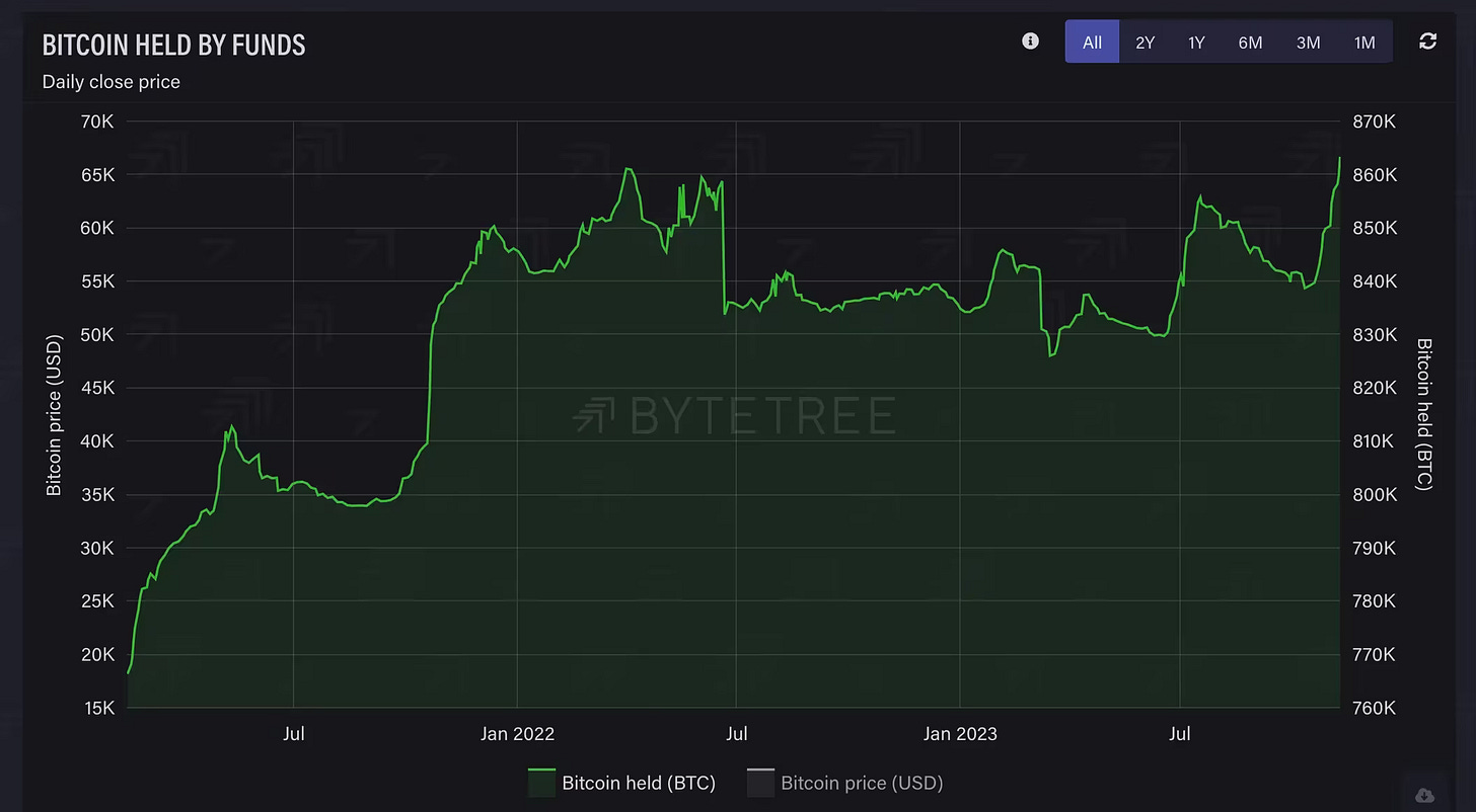 Bitcoin holdings hit all-time high
