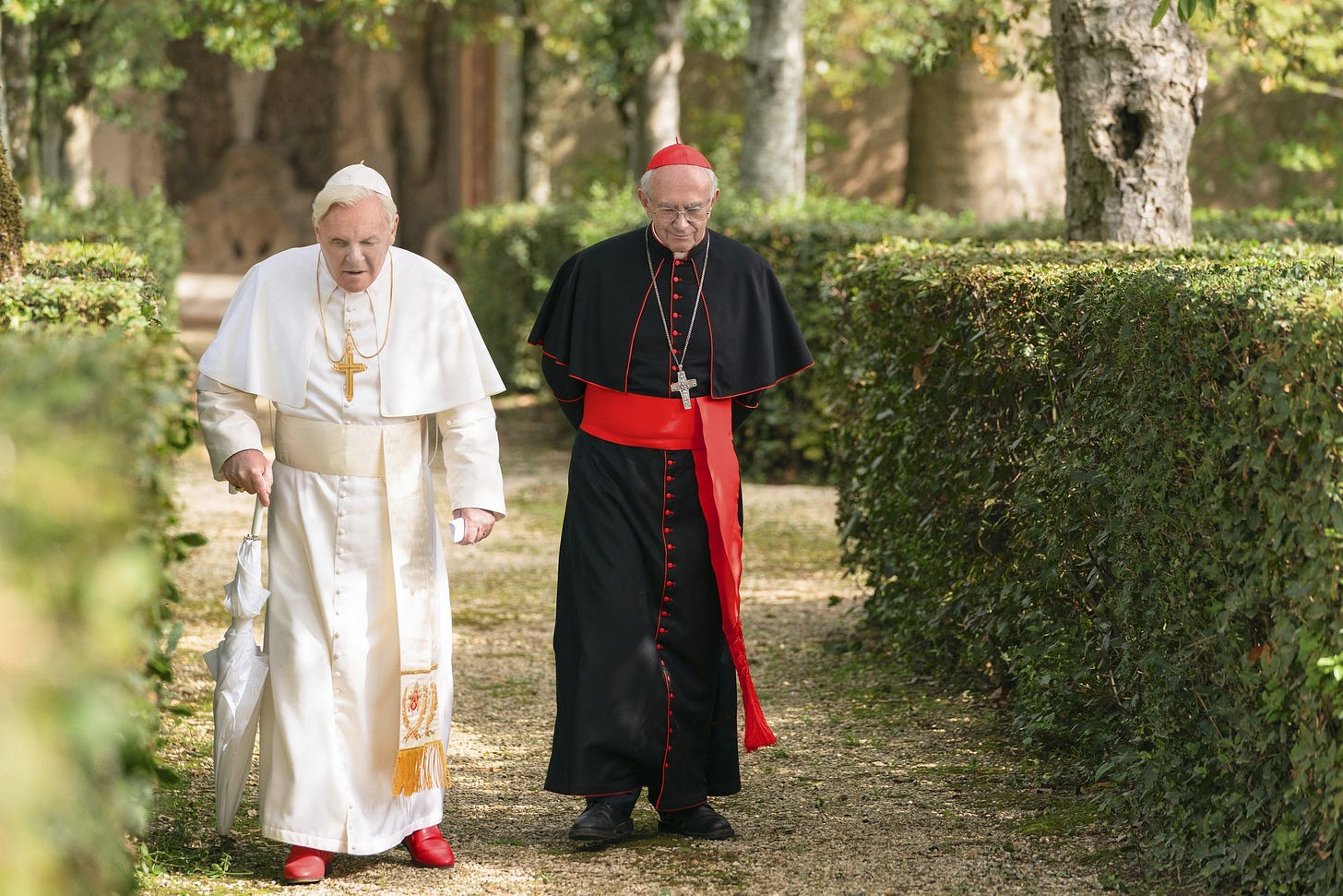 Review: In 'The Two Popes,' a buddy movie in vestments | AP News
