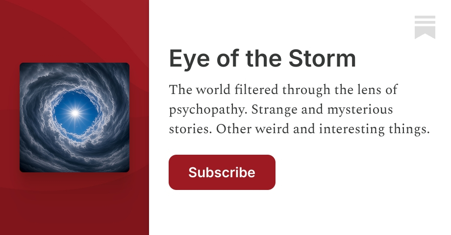 Eye of the Storm | Athena Walker | Substack
