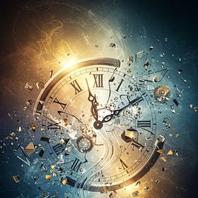 The nature of material time