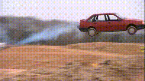 Ouch. Funny Car Gifs