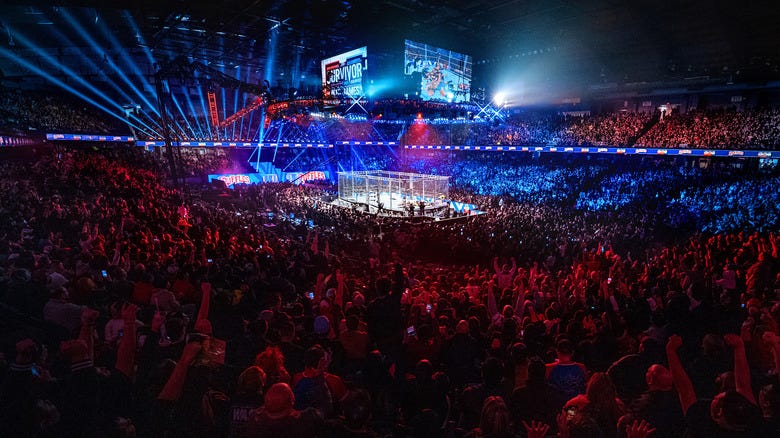 WWE Survivor Series WarGames crowd