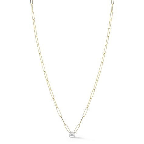 Dana Rebecca 14k gold necklaces to wear with a white tee