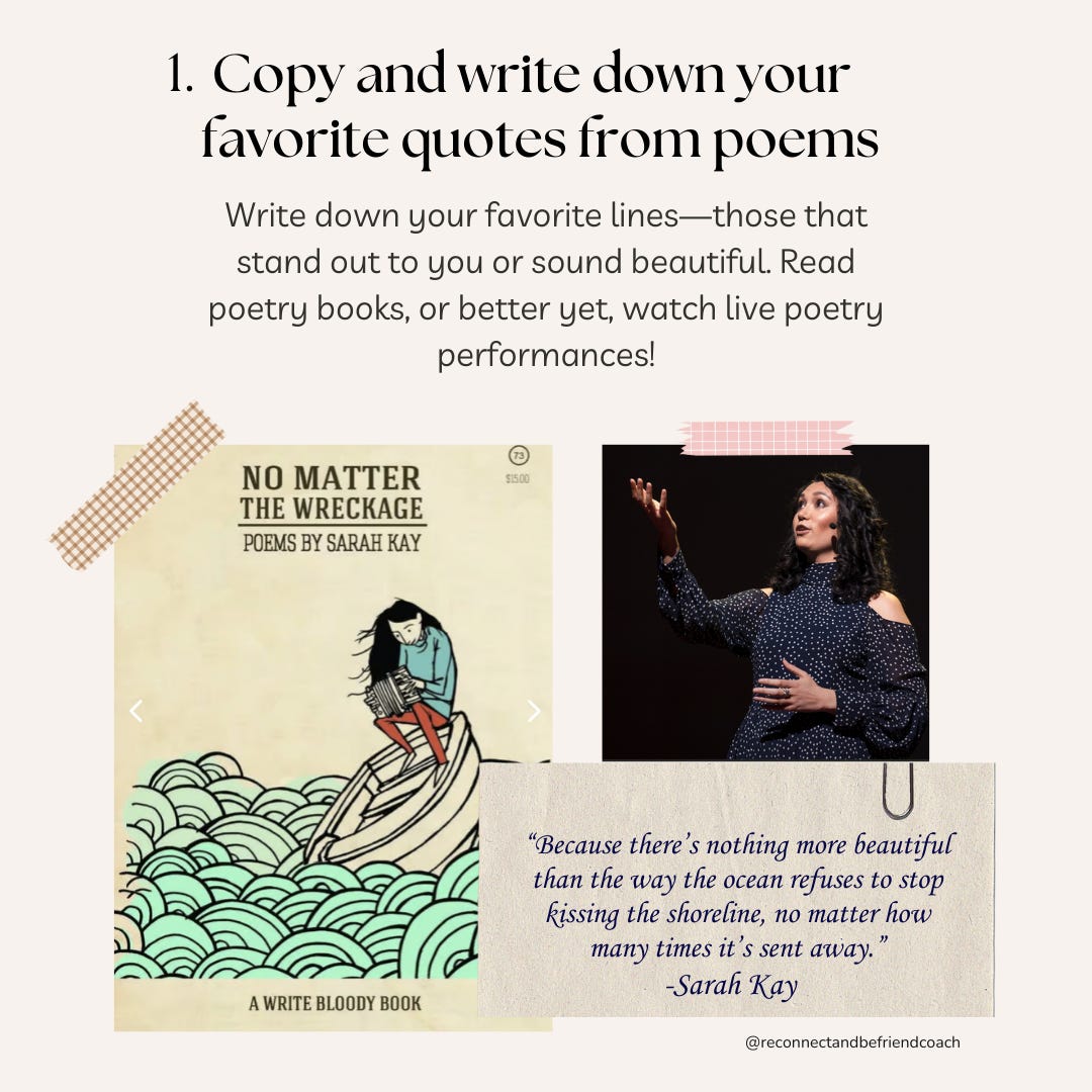 Poetry \u0026 Journaling: What they have in common, image size:1080x1080