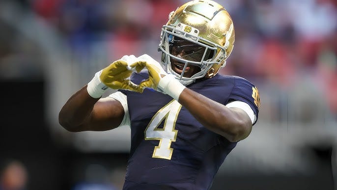 Jeremiyah Love | 2025 Highlights