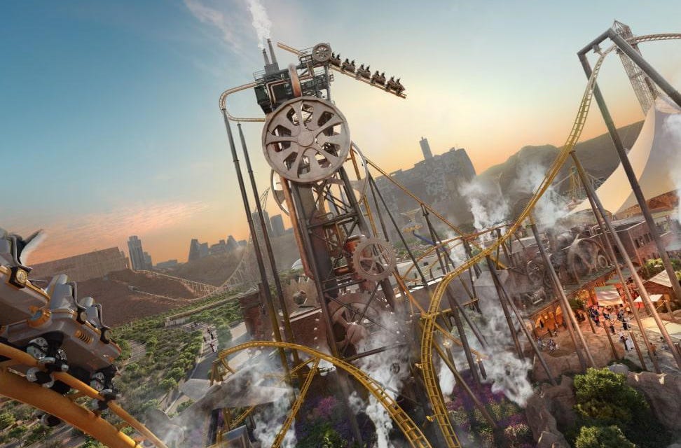 Iron Rattler at Six Flags Qiddiya City
