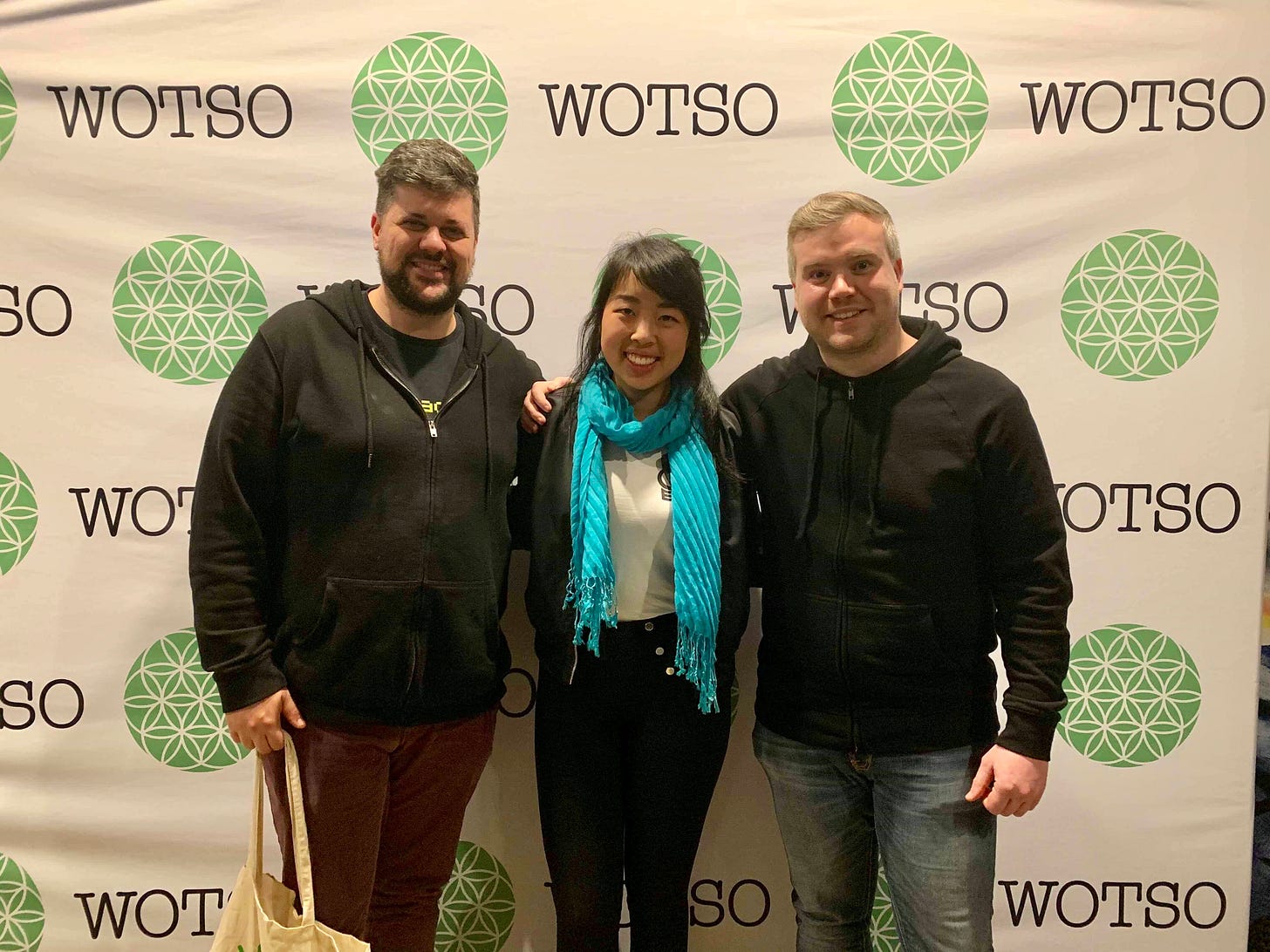 Jeremy (COO of Finder), myself and Jamie (Global Head of Talent at Finder) at Initiate 48 July 2019 held at Wotso