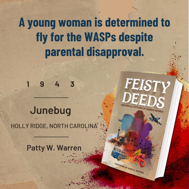 My stories in the Feisty Deeds Anthologies