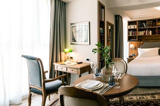K Suite, Bedroom with Sea View