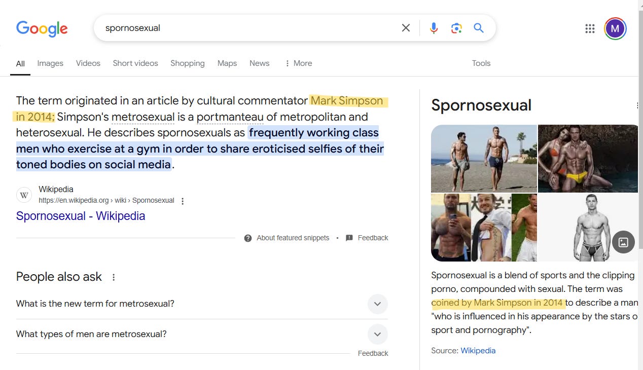 Spornosexual Shocker! - Mark Simpsons Subby