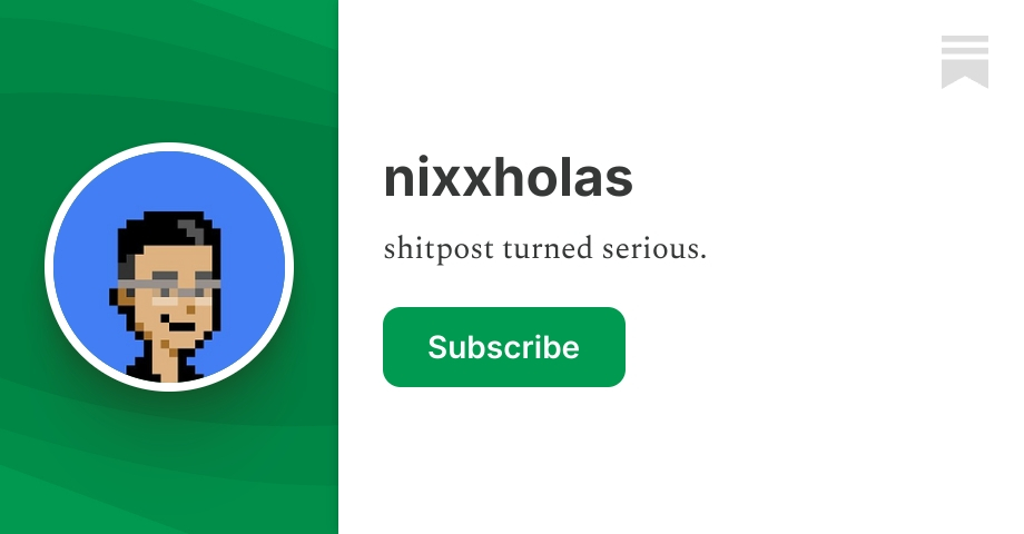 nixxholas | Nicholas | Substack
