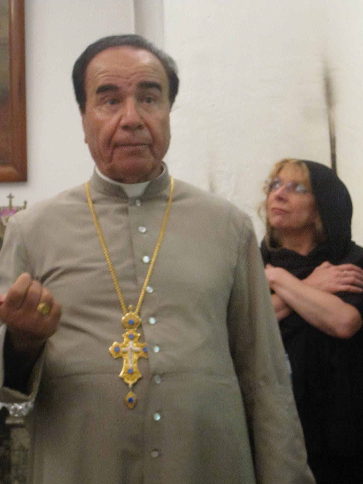 solid gold necklace in mar behnam monastery solid gold necklace in mar behnam monastery