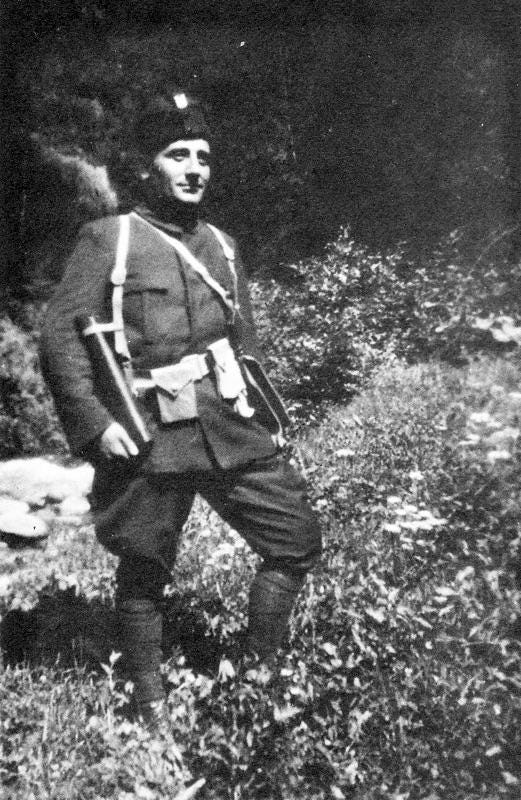 Photo of Bulgarian assassin Vlado Chernozemski at a Ustaše training camp in Hungary, a few months before his killing of King Alexander of Yugoslavia. (1934) Photo of Bulgarian assassin Vlado Chernozemski at a Ustaše training camp in Hungary, a few months before his killing of King Alexander of Yugoslavia. (1934)