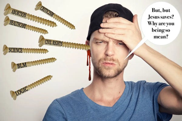 Christian Clueless understands the agony Christians endure when forced to think about subjects that counter their perfect Christian worldview.