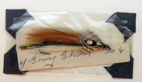 Carrie Stevens Grey Ghost on Auction | Global FlyFisher | Carrie Stevens  Grey Ghost For all you collectors, here is a rare chance to own one of Carrie's  Grey Ghost streamers. It