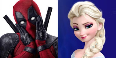Deadpool vs Elsa