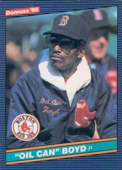 1986 Donruss Oil Can Boyd