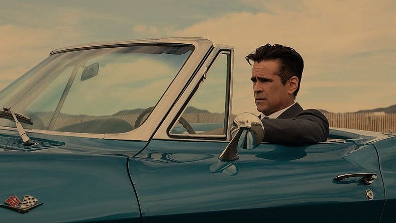 Sugar Costume Designer on the 1960s Film Noir That Inspired Colin Farrell's  Look