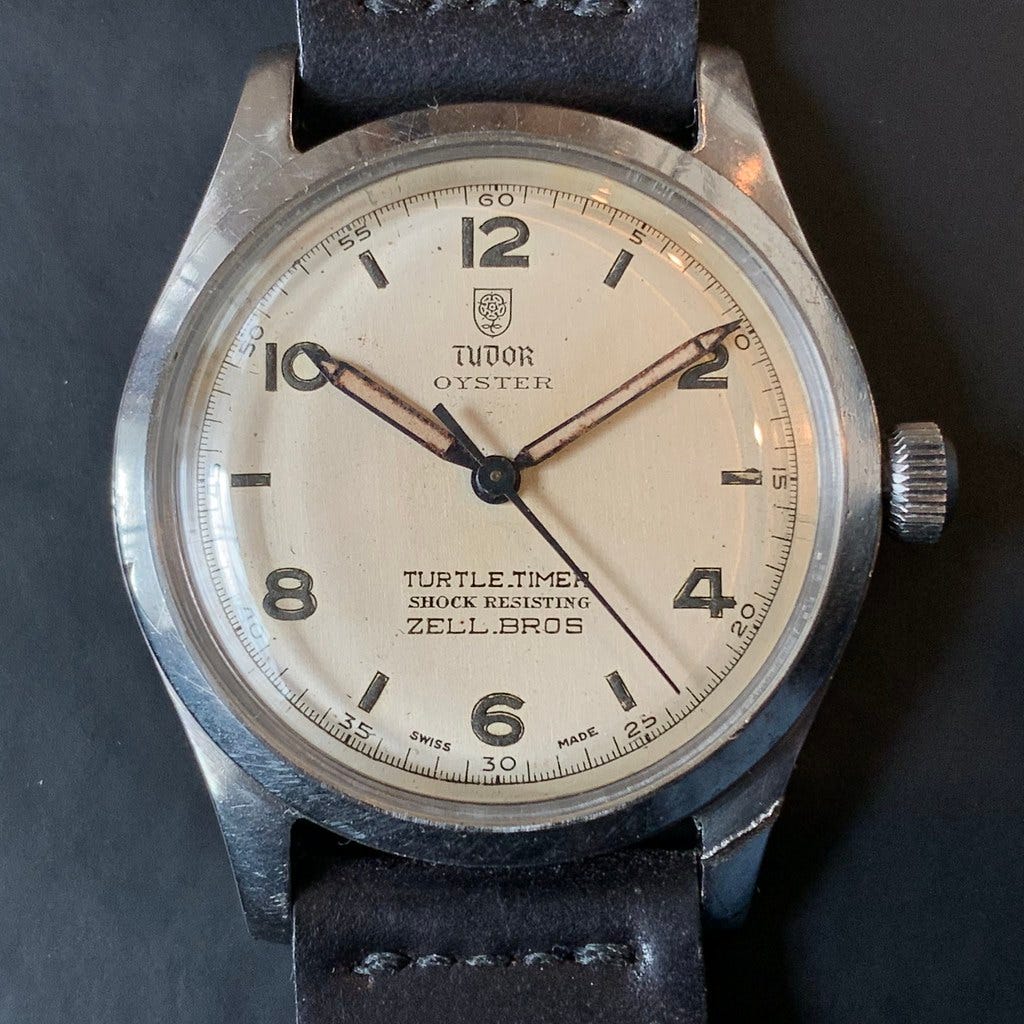 FS: 1946 Tudor Oyster 4463 for Zell Bros. - Vintage Rolex Forum FS: 1946 Tudor Oyster 4463 for Zell Bros. - Vintage Rolex Forum