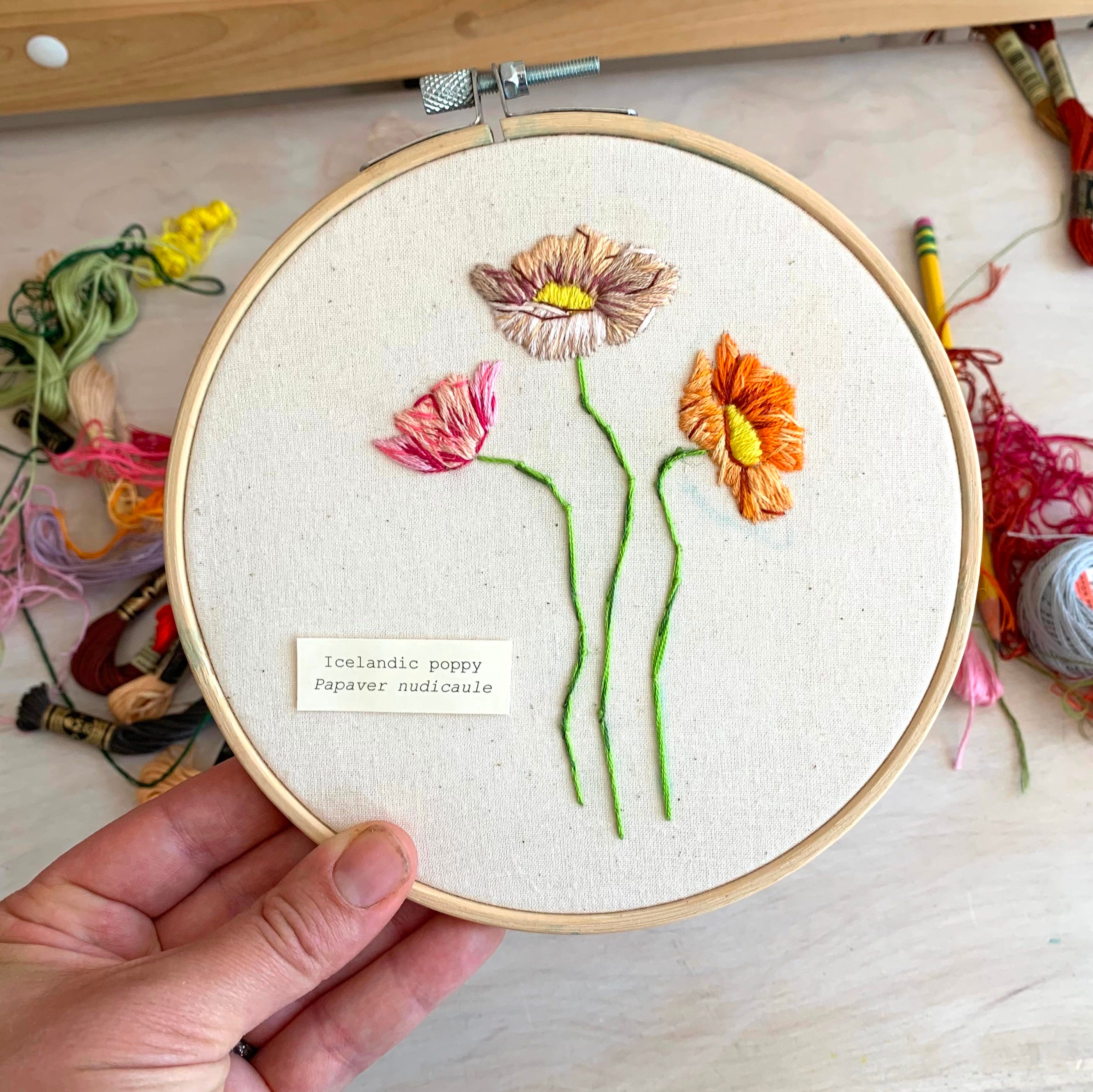 Thread Painting Tutorial - by Anna Hultin