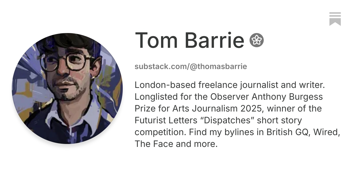 Tom Barrie | Substack