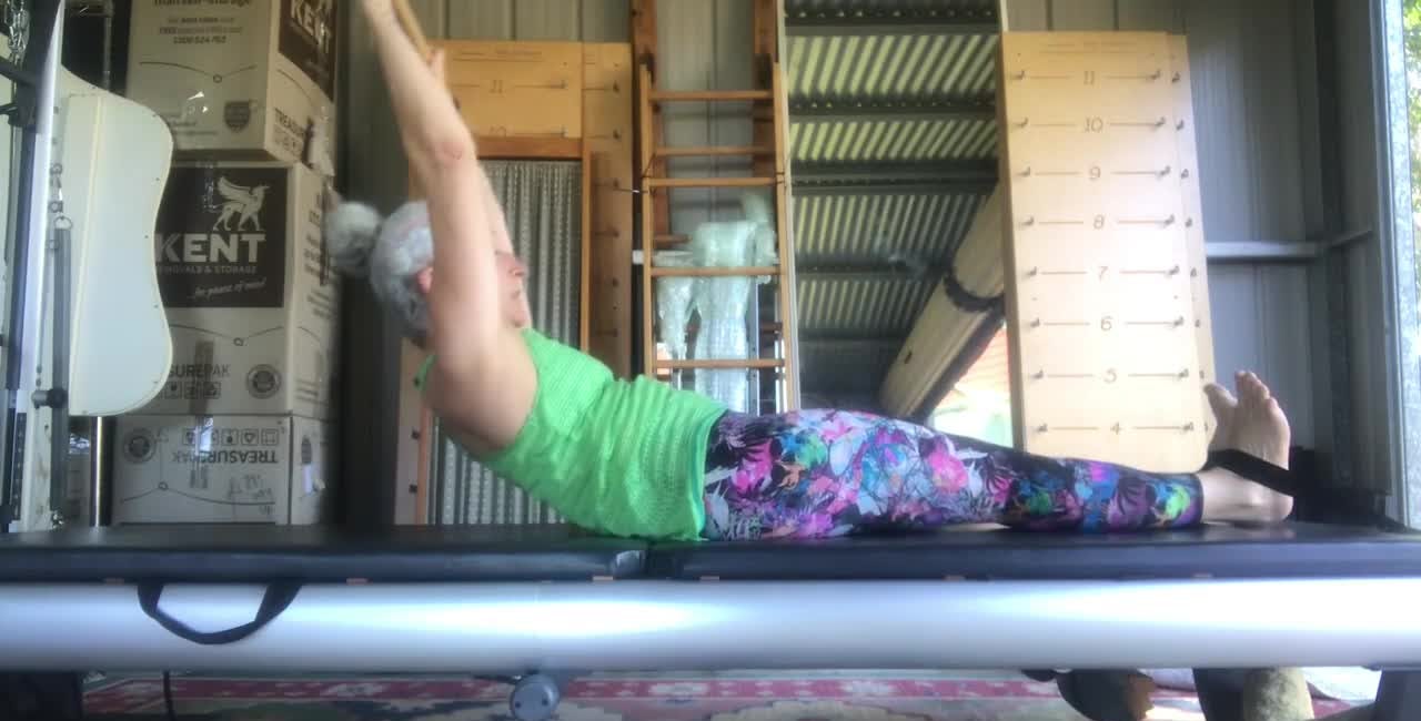 Pilates Exercise Dive: Rollup