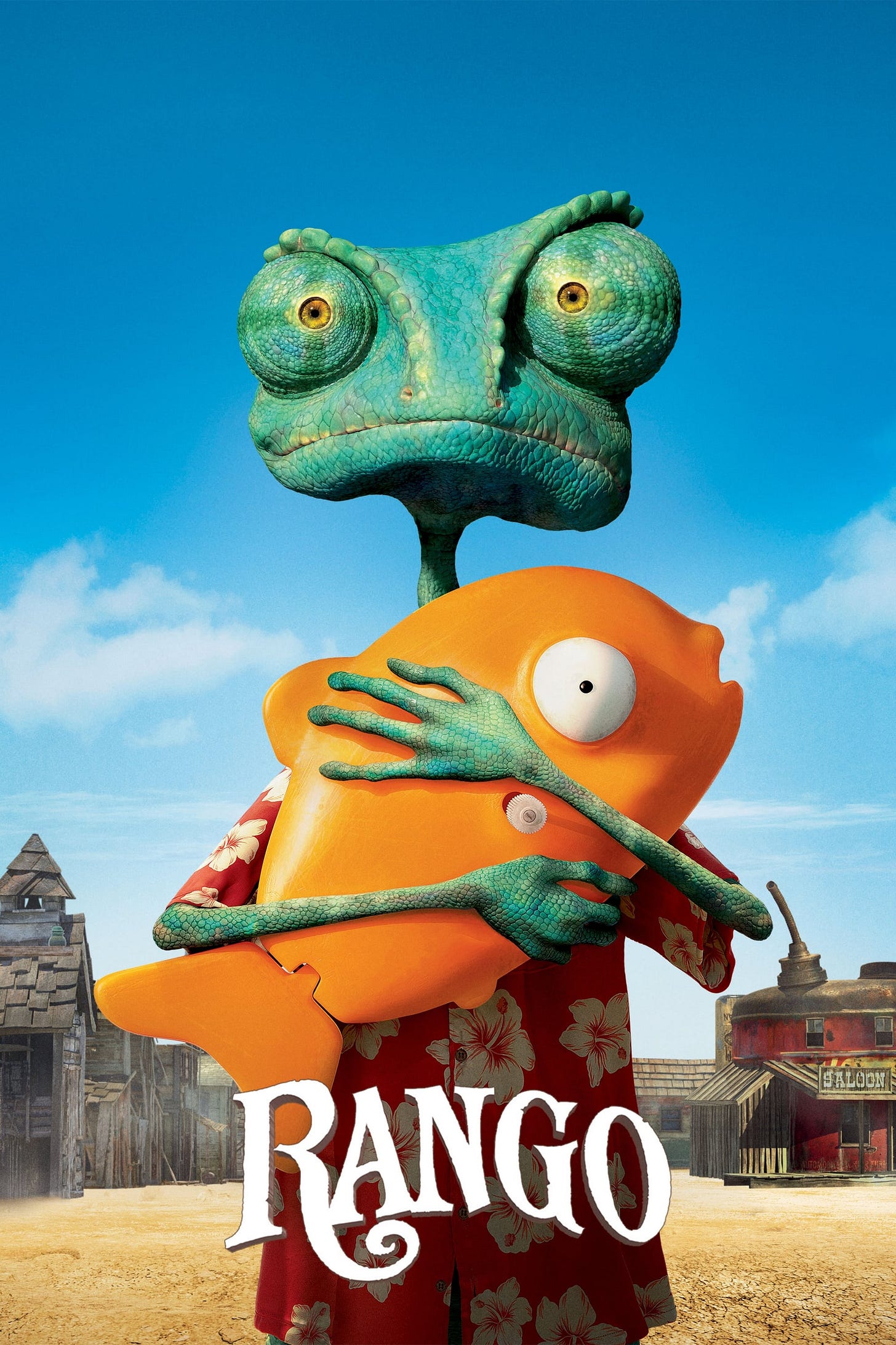 Rango (2011) - Posters — The Movie Database (TMDB)