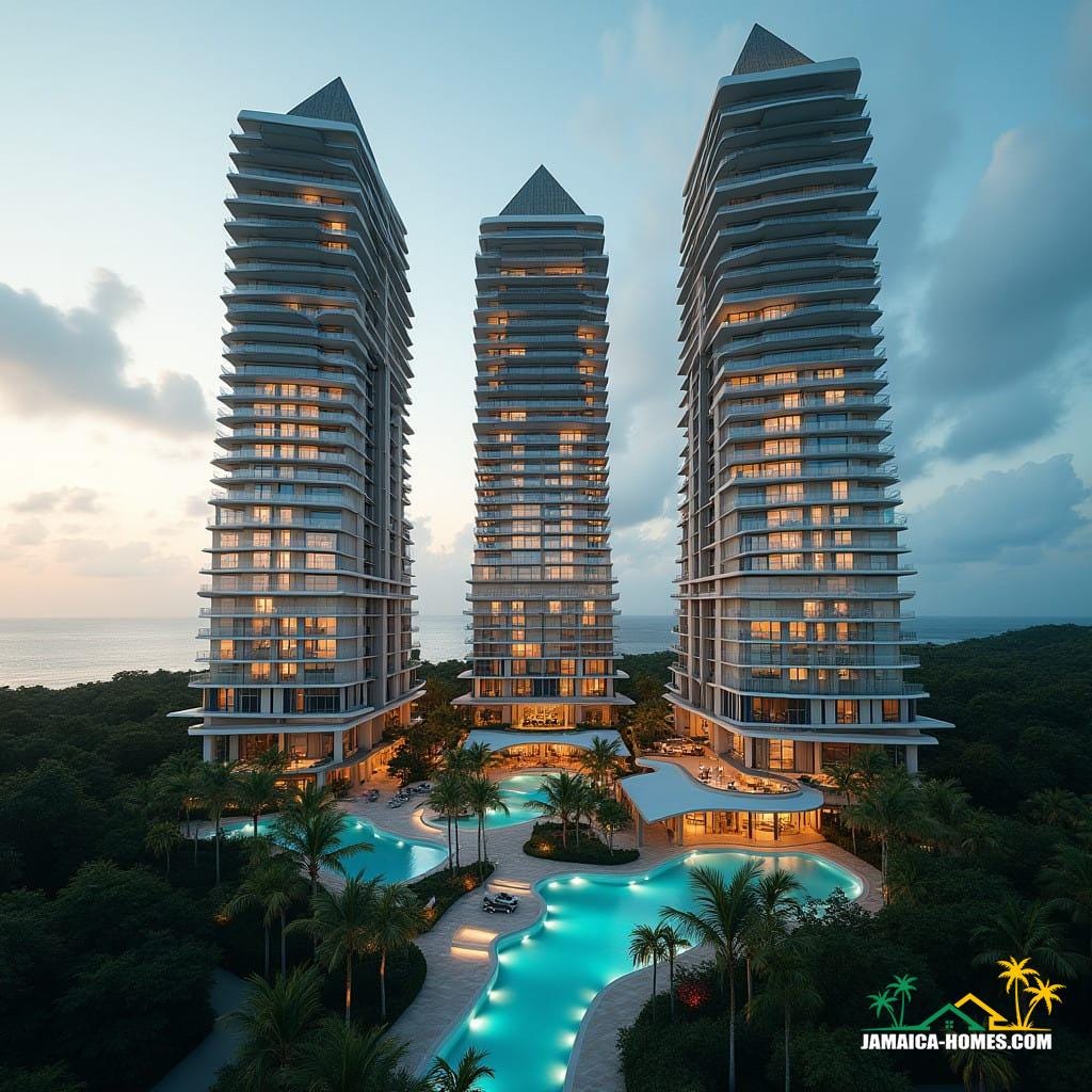 Luxury real estate scheme in jamaica caribbean