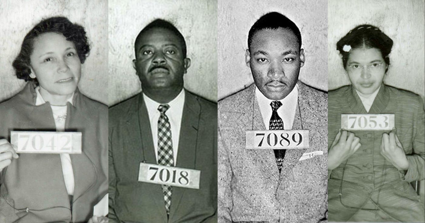 On Feb 20, 1956: Civil Rights Activists Arrested for Organizing Bus Boycott in Montgomery, Alabama On Feb 20, 1956: Civil Rights Activists Arrested for Organizing Bus Boycott in Montgomery, Alabama