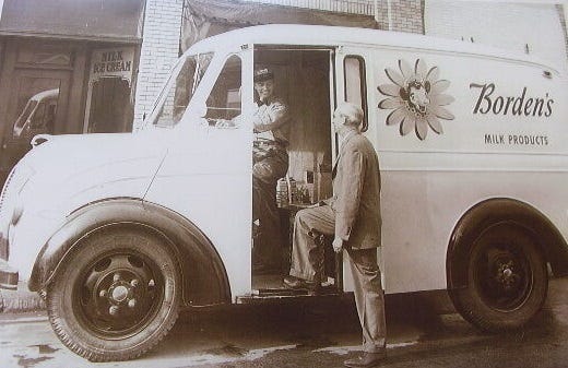 Borden's Milk Delivery Truck
