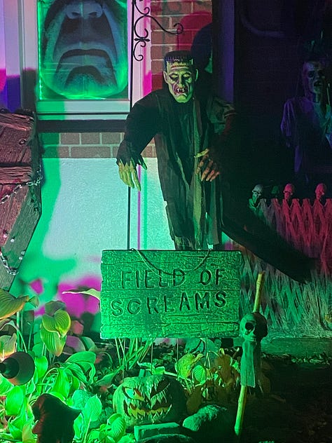Playing... with images. The sights, sounds and sentiments of Halloween.