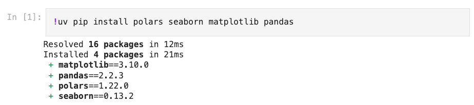 uv, part 4: uv with Jupyter - by Stephen Turner