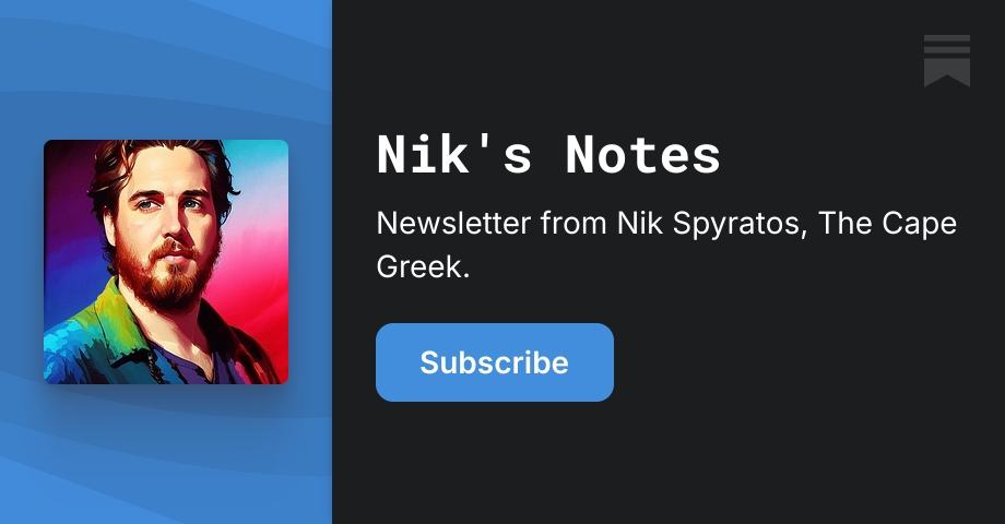 Nik's Notes | Substack