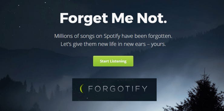 Forgotify