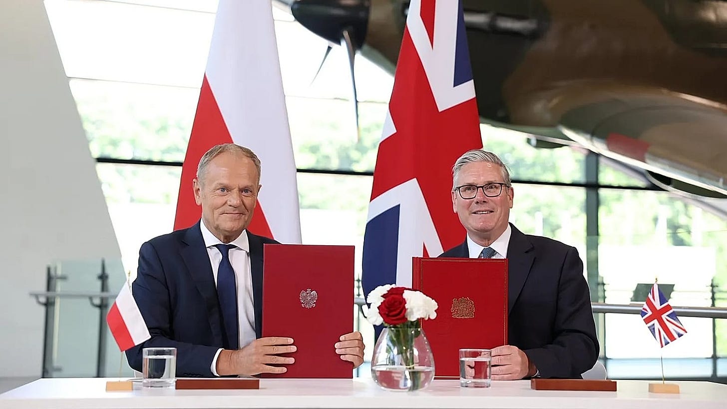 UK and Poland sign 'major' defence treaty as Starmer continues to rebuild ties with Europe | Euronews UK and Poland sign 'major' defence treaty as Starmer continues to rebuild ties with Europe | Euronews
