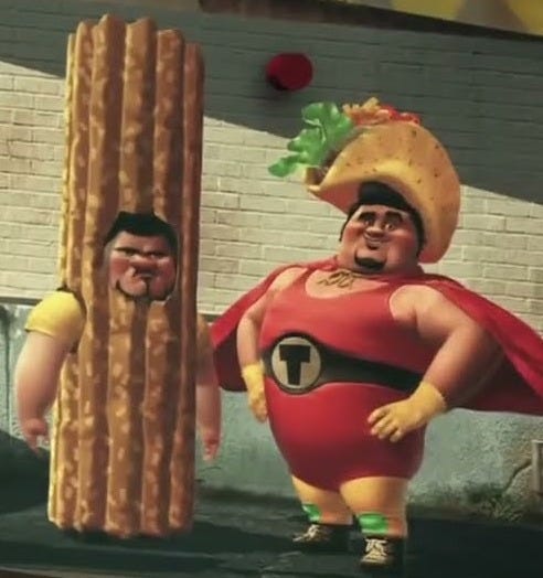 Taco Man & The Churro" - YouTube