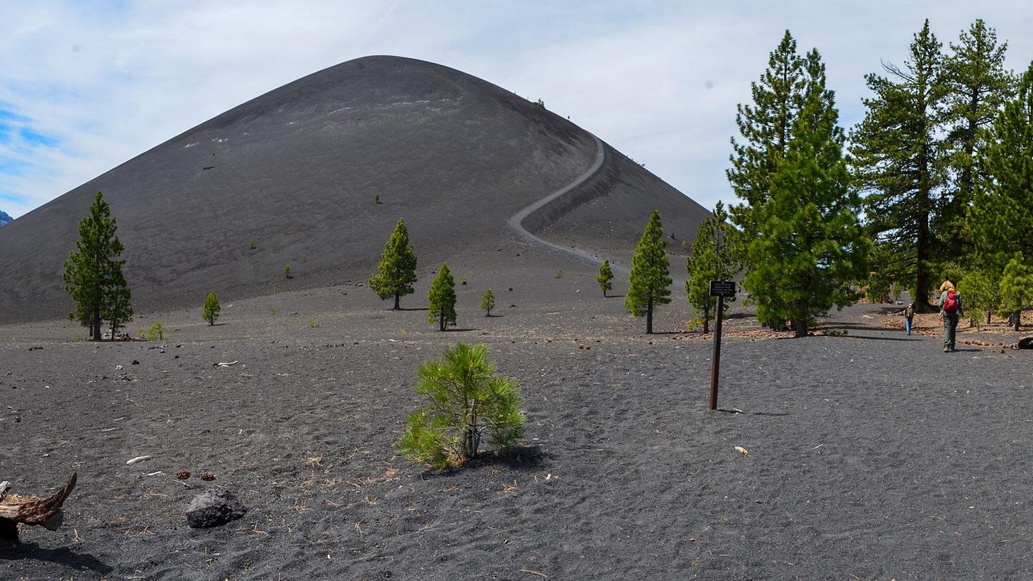 Cinder Cone Trail (U.S. National Park Service)