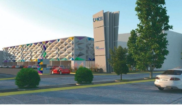 Render del nuevo Centro de Atención Múltiple de Aguascalientes Render del nuevo Centro de Atención Múltiple de Aguascalientes